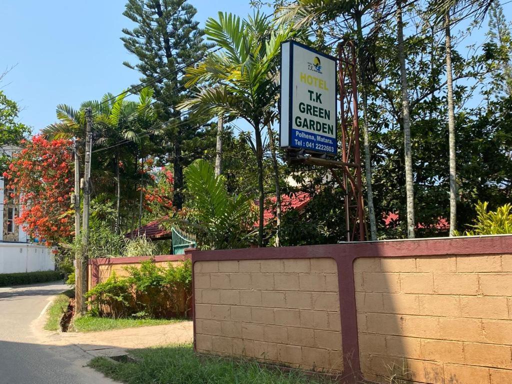 Hotel Tk Green Garden Matara Exterior foto